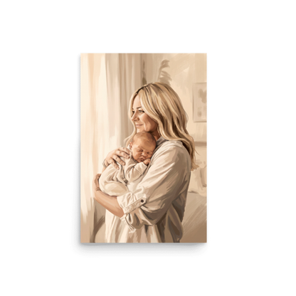 Custom Editorial Portrait — Unframed Print